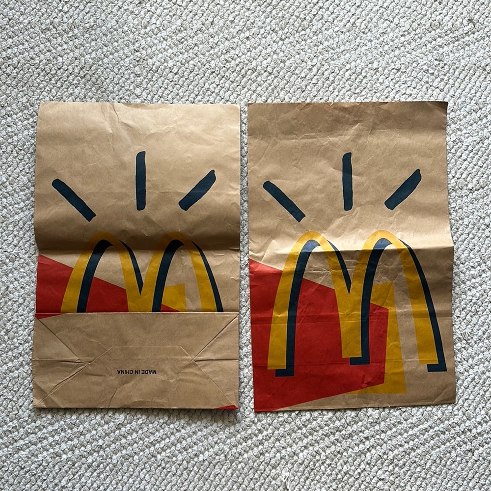 Travis Scott x McDonald’s Bag